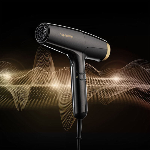Babyliss Föhn Falco Italian High Speed Black/Gold (BAB8550E)
