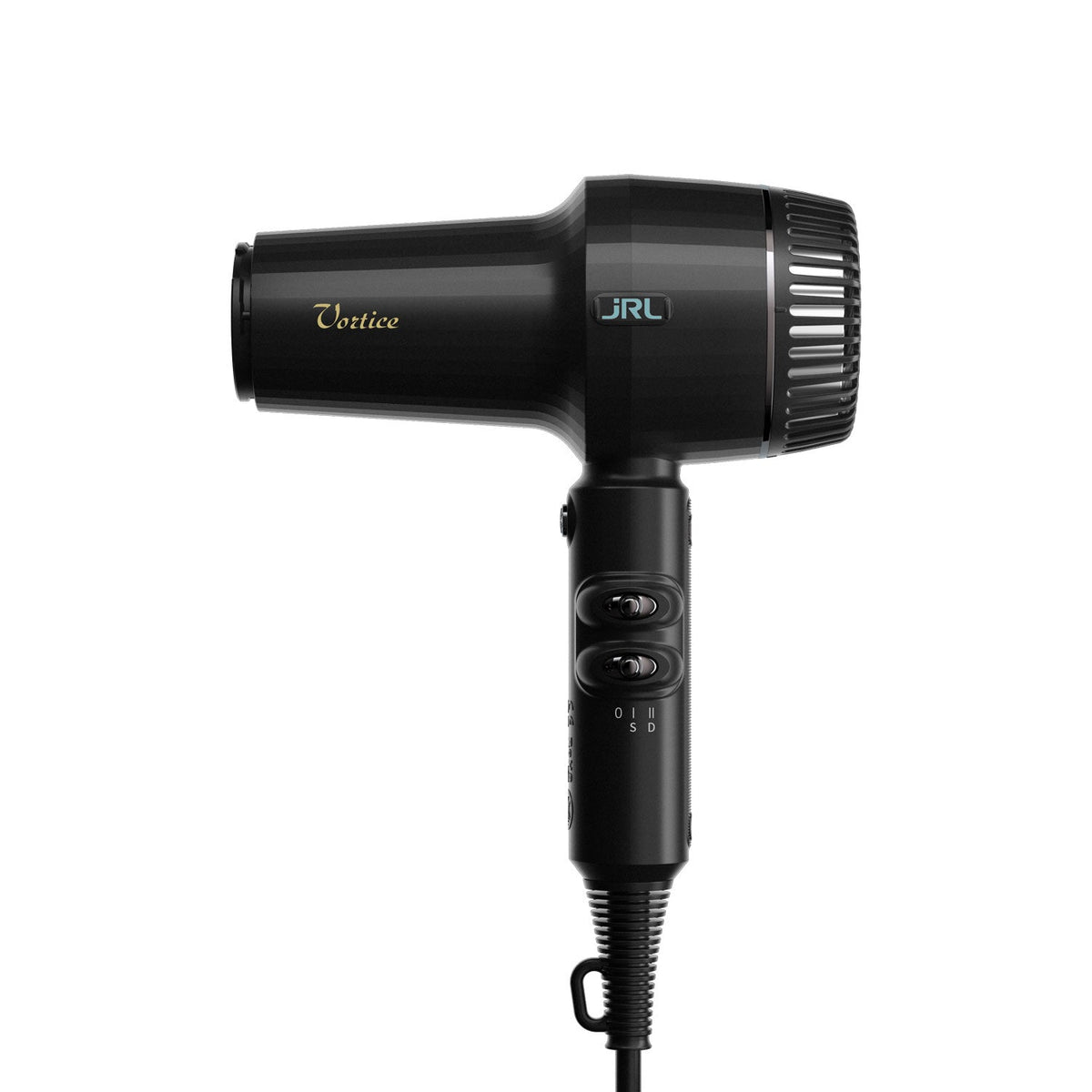 JRL Vortice Dryer zwart – ultralichte professionele föhn met borstelloze motor
