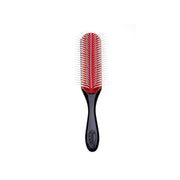 Denman D4 Borstel 9 rijen - Black Red White