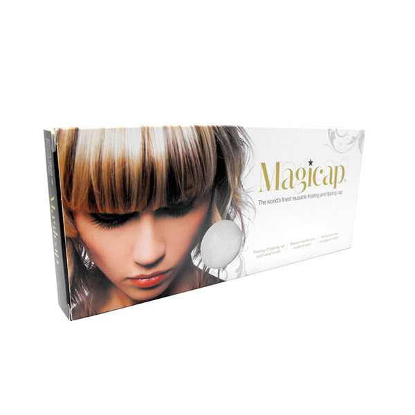 Denman Classic Magicap Blondeermuts - Wit