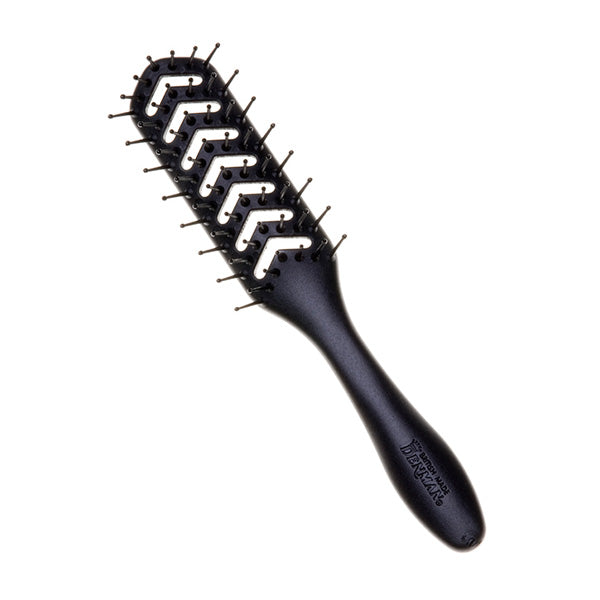 Denman D200 Vent Borstel 7 rijen - Zwart