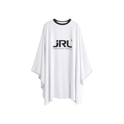 JRL Classic Styling Cape – waterafstotende kappersmantel van polyester met JRL logo en klittenbandsluiting