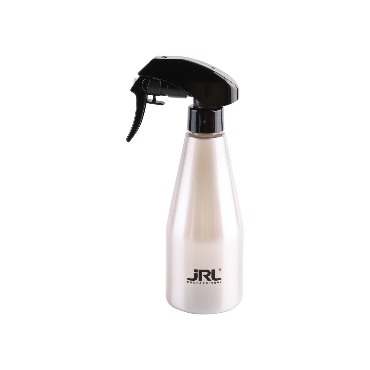 JRL Spray Bottle 250 ml zilver – plantenspuit voor kappers en barbers met fijne nevel, zijaanzicht