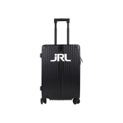 JRL Suitcase Carry-On 50 cm – harde barber handbagagekoffer op 4 wielen met TSA-slot, vooraanzicht op witte achtergrond