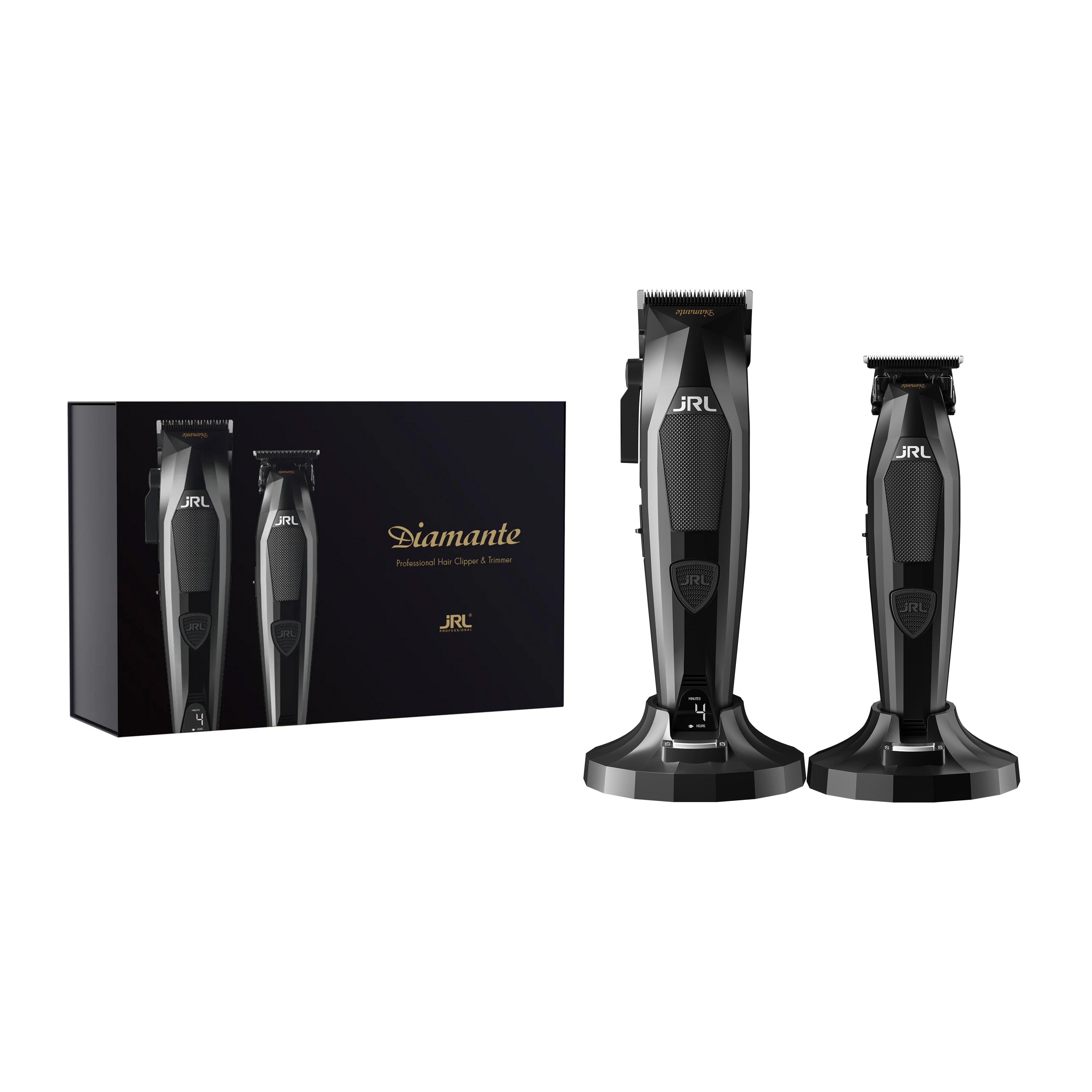 JRL Diamante Kit Clipper & Trimmer – Zwart