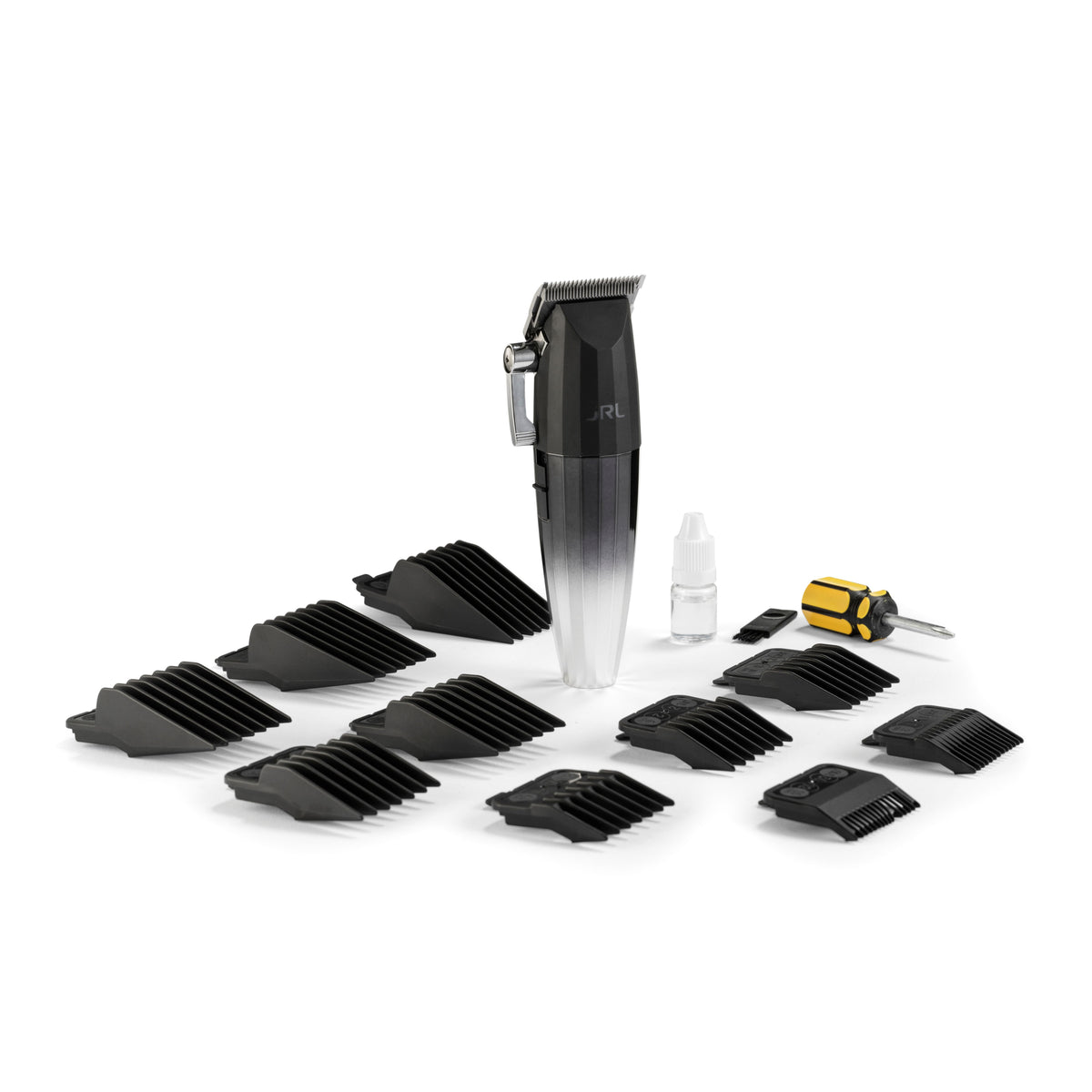 JRL FreshFade 2020C Clipper met opzetkammen, smeerolie en schroevendraaier