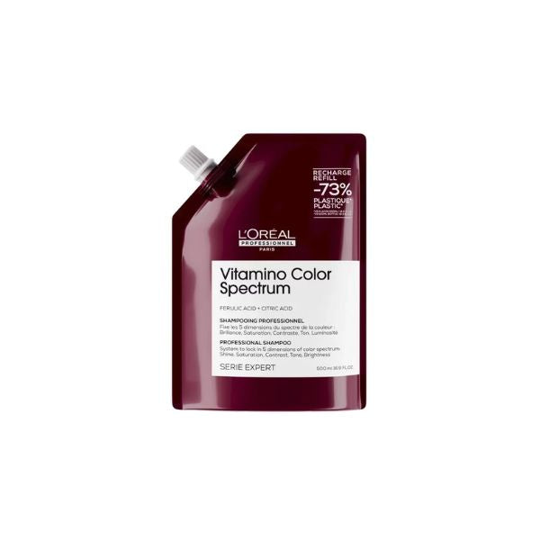 L'Oréal Serie Expert Vitamino Color Spectrum Shampoo Refill - 500 ml