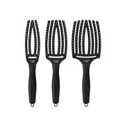 Olivia Garden Fingerbrush Combo - Zwart