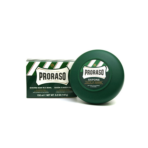 Proraso Groen Shaving Soap in Bowl - 150 ml