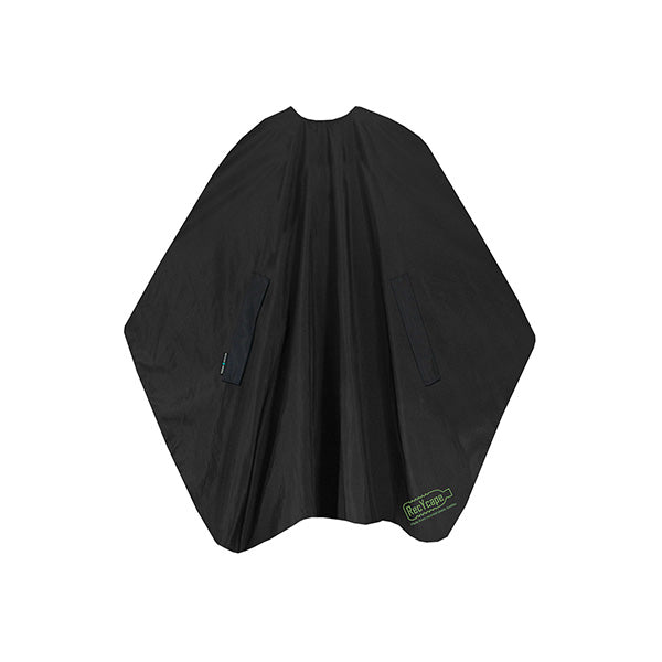 Trend Design Kapmantel RecYcape - 135 x 150 cm - Met Armgaten - Zwart
