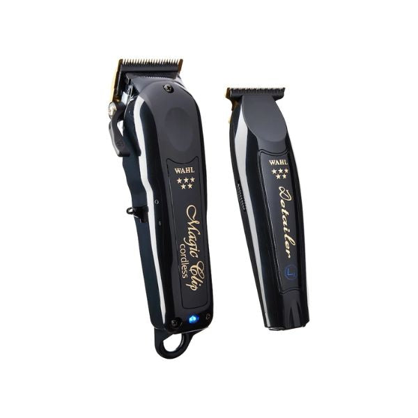 Wahl Cordless Combo Black - Magic Clip en Detailer - Zwart