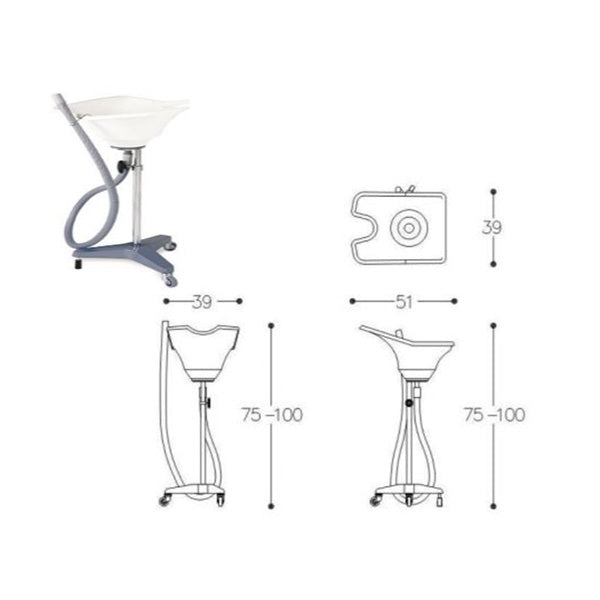 Alteq Wasbak 5506 - Zwart