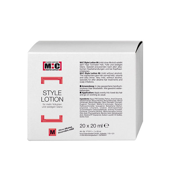 M:C Style Lotion M/N/S - 20 ml (20 stuks)