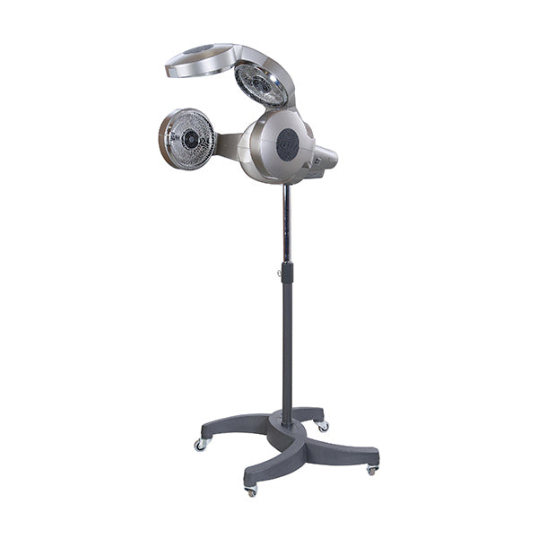 Comair S33 Droogkap Infrarood met statief - Zilver