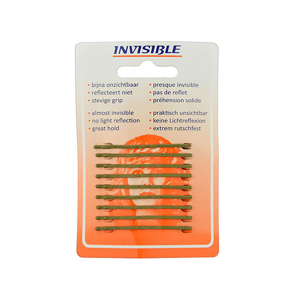 Invisible Haarspelden Kort - Blond - 50 mm