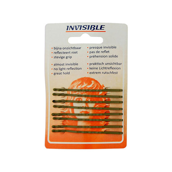 Invisible Haarspelden Lang - Blond - 65 mm