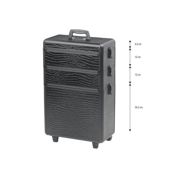 Sibel Modular Trolley Aluminium - Zwart
